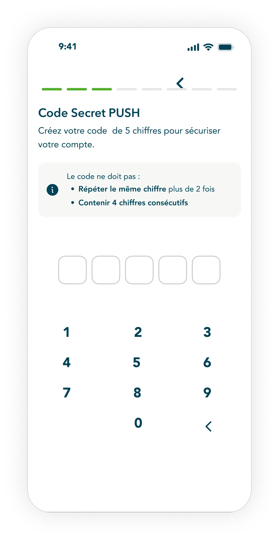 Étape 3